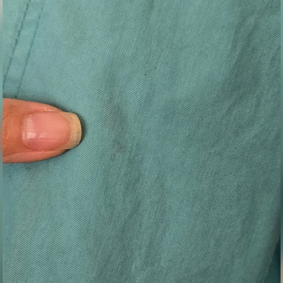 Naketano Benflicker Womens M Blue Teal Anorak Hooded Pullover Jacket Half Zip - Picture 14 of 16